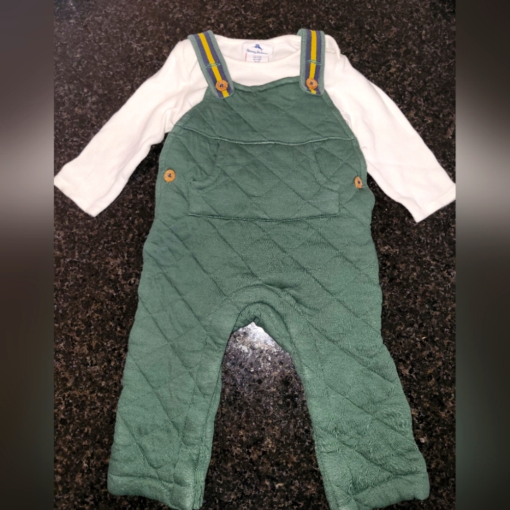 Tommy Bahama overalls outfit size 0-3mths